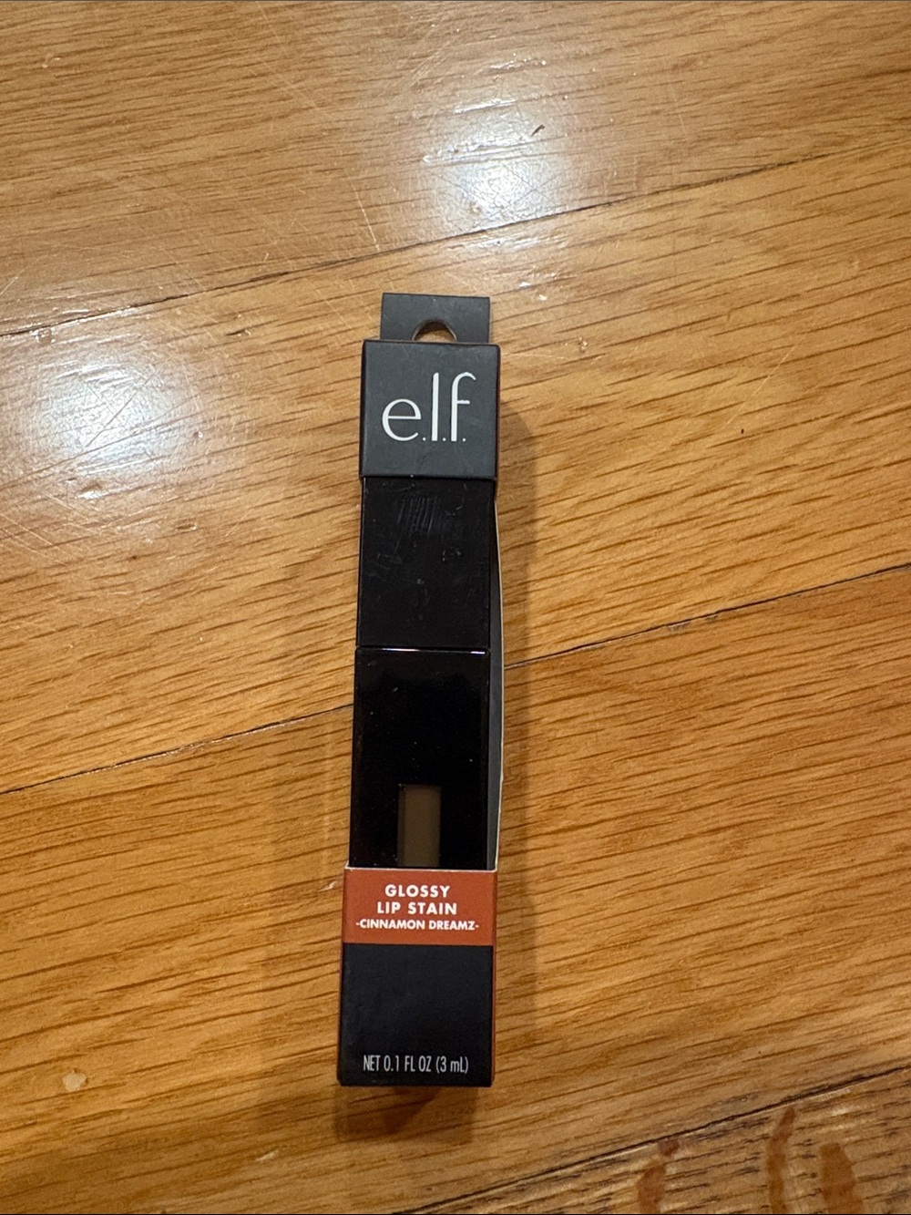 ELF Glossy Lip Stain - Cinnamon Dreamz (Black & Rust Packaging)